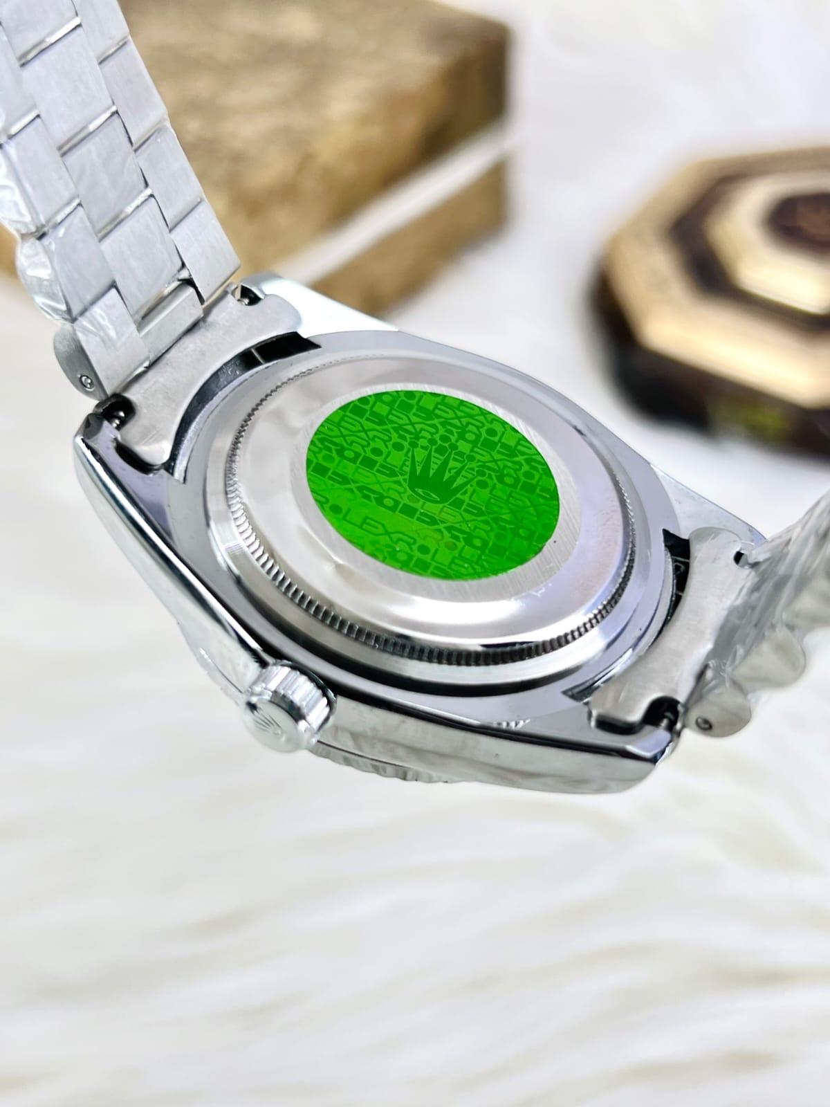 Luxury  Watch – Datejust-Inspired Fluted Bezel Timepiece