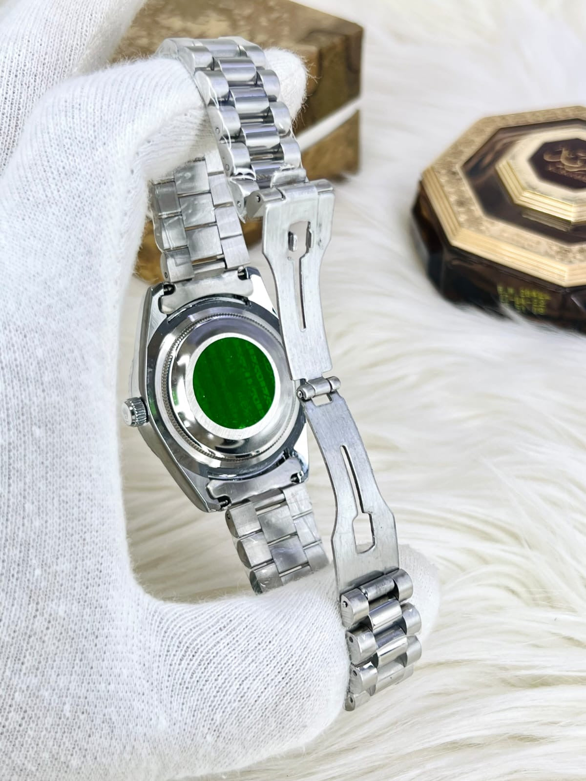 Luxury  Watch – Datejust-Inspired Fluted Bezel Timepiece
